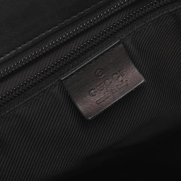 Gucci Gucci Leather Nylon Canvas Tote Bag 92563 Canvas Tote Bag 92563 - Picture 4 of 10